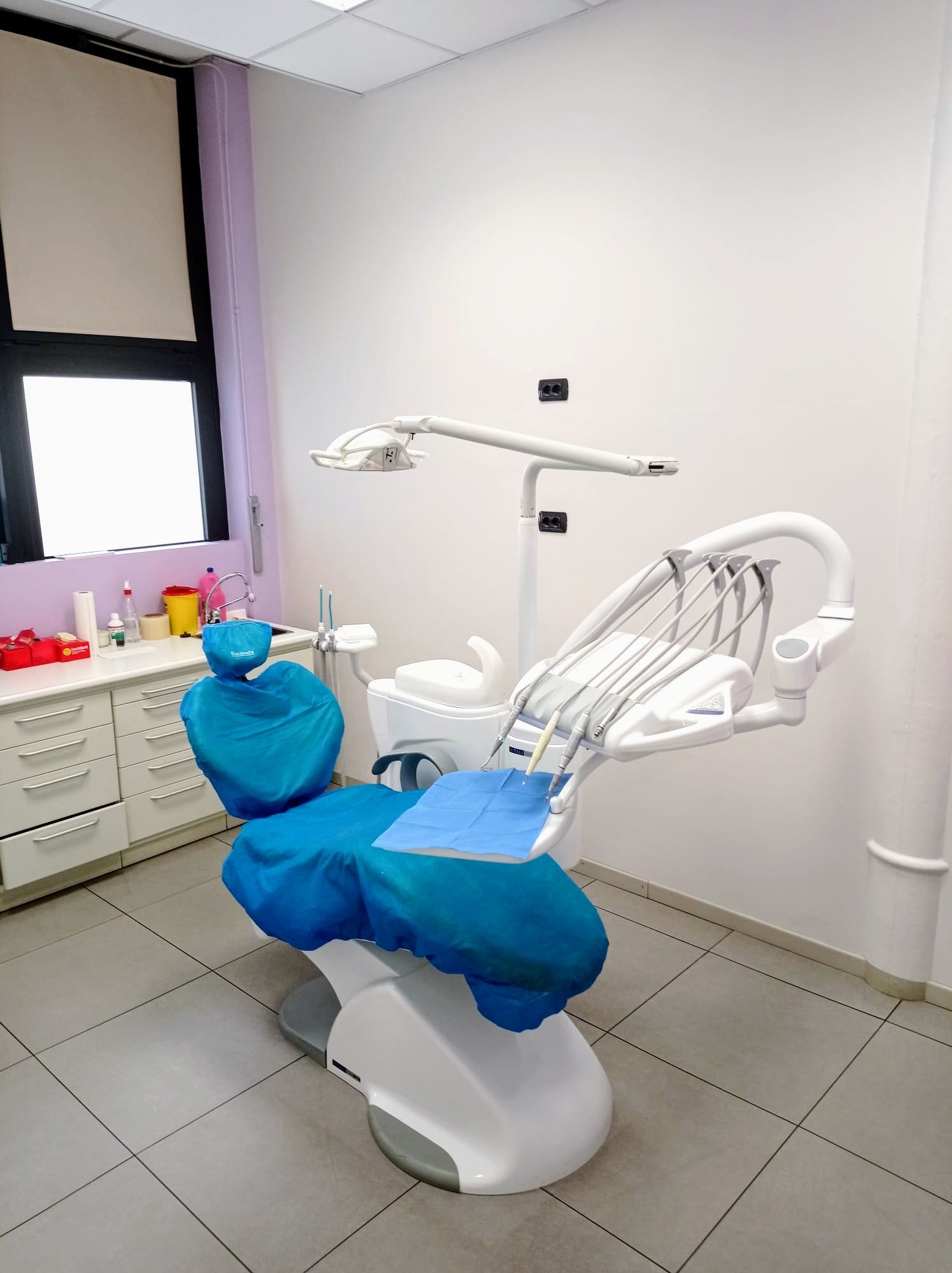 Sala d'attesa confortevole